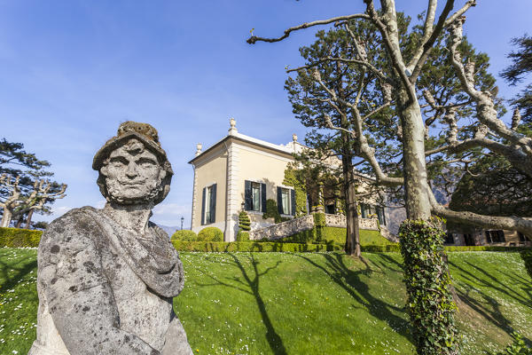 Italy, Lombardy, Como district. Como Lake, Villa del Balbianello