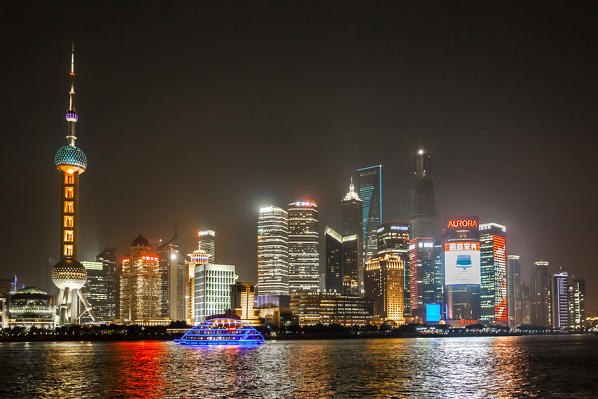 China, Shanghai. Pudong business