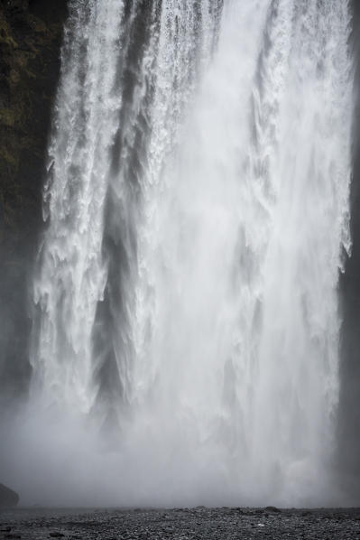 Skogafoss waterfall, Skogar, Gardabaer, Capital Region, Iceland, Europe