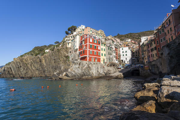 Riomaggiore, Cinque Terre, Riviera di Levante, Liguria, Italy