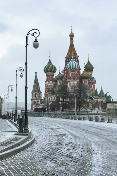 Russia, Moscow, Red Square, St. Basil's Cathedral