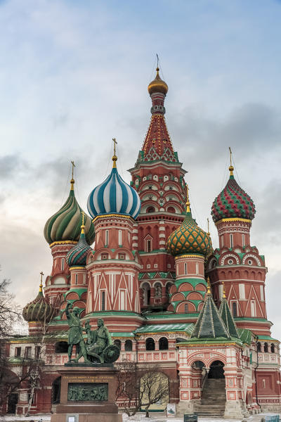 Russia, Moscow, Red Square, St. Basil's Cathedral