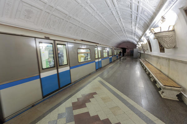Russia, Moscow, Belorusskaya Metro