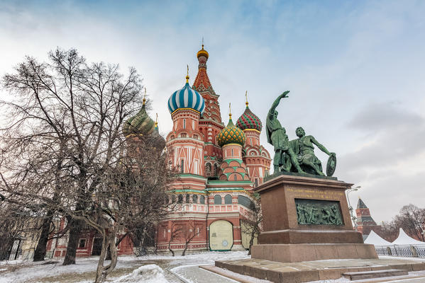 Russia, Moscow, Red Square, St. Basil's Cathedral