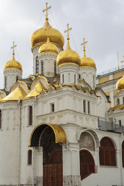 Russia, Moscow, The Cathedral of the Annunciation in the Moscow Kremlin