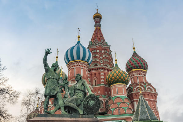 Russia, Moscow, Red Square, St. Basil's Cathedral