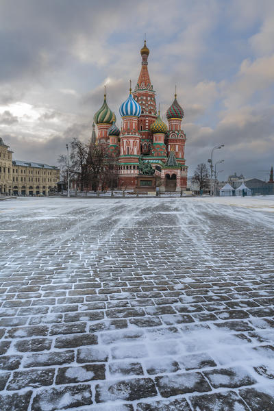 Russia, Moscow, Red Square, St. Basil's Cathedral