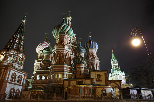 Russia, Moscow, Red Square, St. Basil's Cathedral