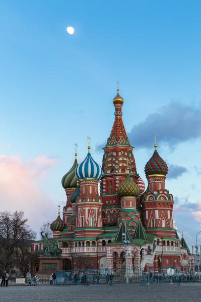 Russia, Moscow, Red Square, Kremlin, St. Basil's Cathedral