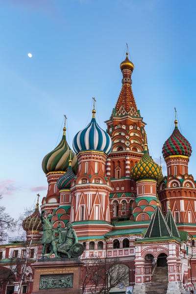 Russia, Moscow, Red Square, Kremlin, St. Basil's Cathedral