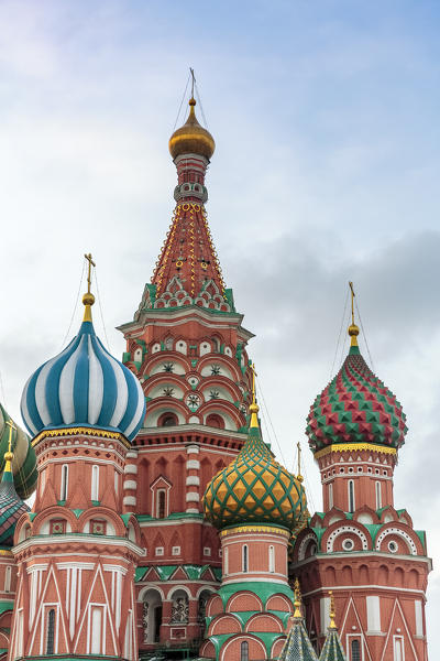 Russia, Moscow, Red Square, St. Basil's Cathedral