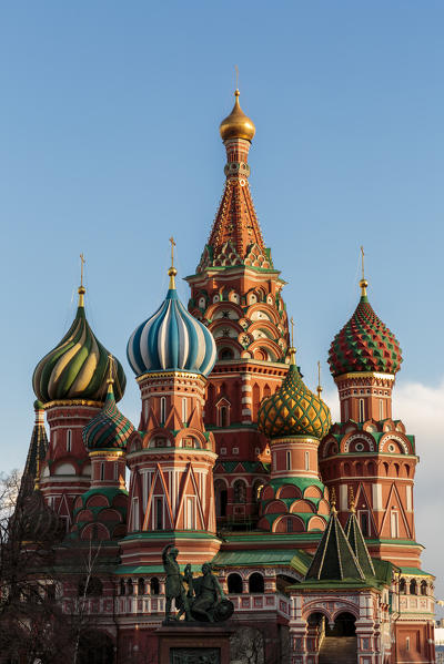 Russia, Moscow, Red Square, Kremlin, St. Basil's Cathedral