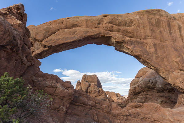 South Window, Arches National Park, Moab, Grand County, Utah, USA.
