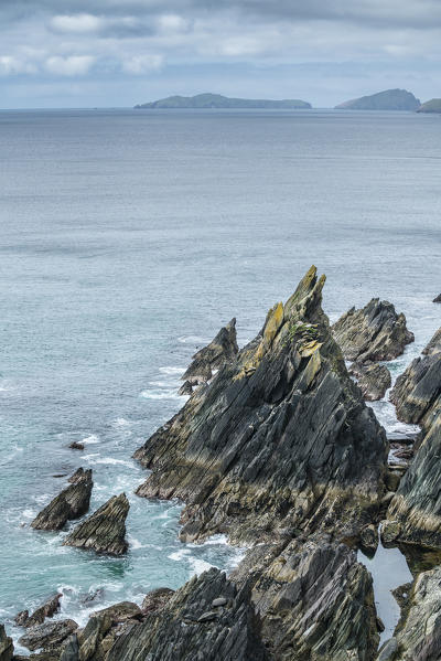 Slea Head, Dingle Peninsula, County Kerry, Munster region, Republic of Ireland, Europe.
