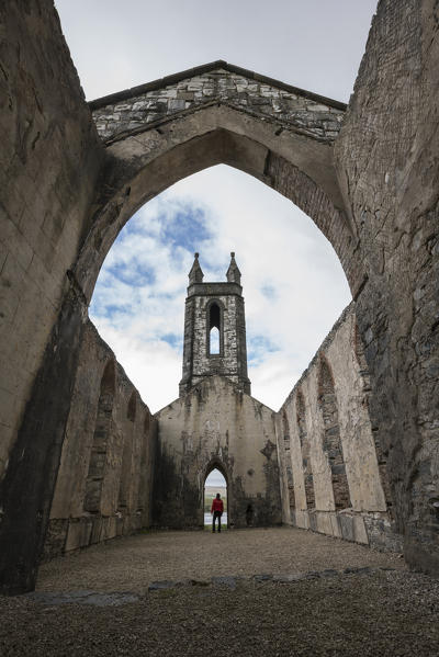 Old Church of Dunlewey. Co. Donegal, Ireland.