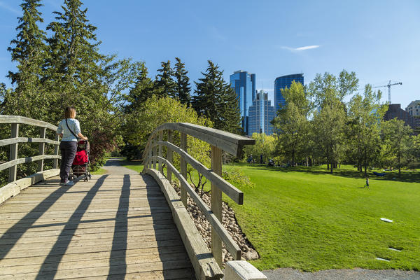 Prince's Island Park in Calgary, Alberta, Canada