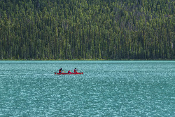 Emerald Lake in Yoho National Park, Field, British Columbia, Canada
