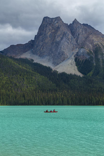 Emerald Lake in Yoho National Park, Field, British Columbia, Canada