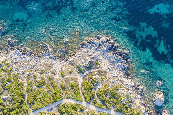 Isola dei Gabbiani (Island of Seagulls) in Porto Pollo, Palau,  Olbia-Tempio,  Sardinia, Italy