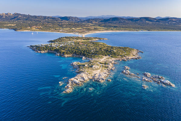 Isola dei Gabbiani (Island of Seagulls) in Porto Pollo, Palau,  Olbia-Tempio,  Sardinia, Italy