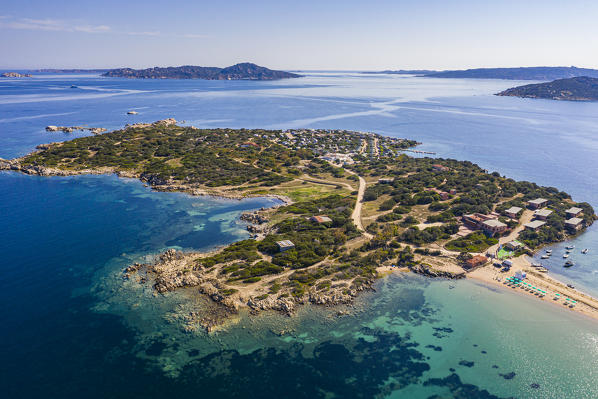 Isola dei Gabbiani (Island of Seagulls) in Porto Pollo, Palau,  Olbia-Tempio,  Sardinia, Italy