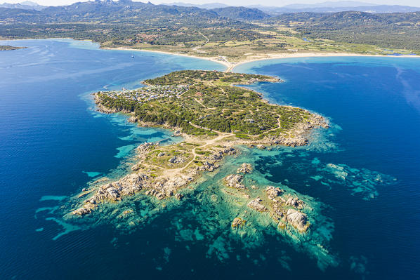 Isola dei Gabbiani (Island of Seagulls) in Porto Pollo, Palau,  Olbia-Tempio,  Sardinia, Italy
