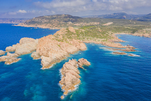 Punta Canneddi and Marinedda Beach, Trinità d'Agultu e Vignola, Olbia-Tempio, Sardinia, Italy