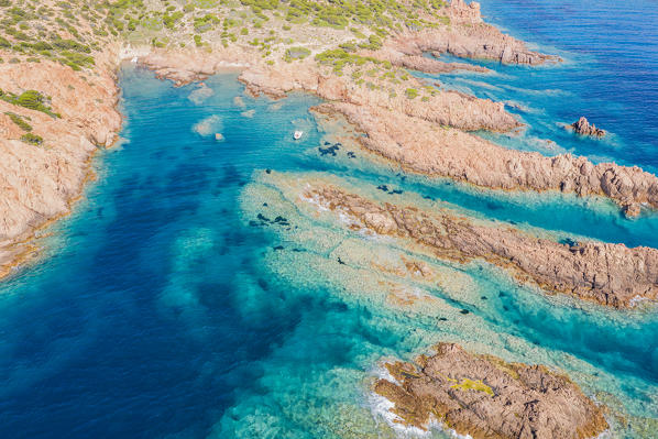 Punta Canneddi and Marinedda Beach, Trinità d'Agultu e Vignola, Olbia-Tempio, Sardinia, Italy
