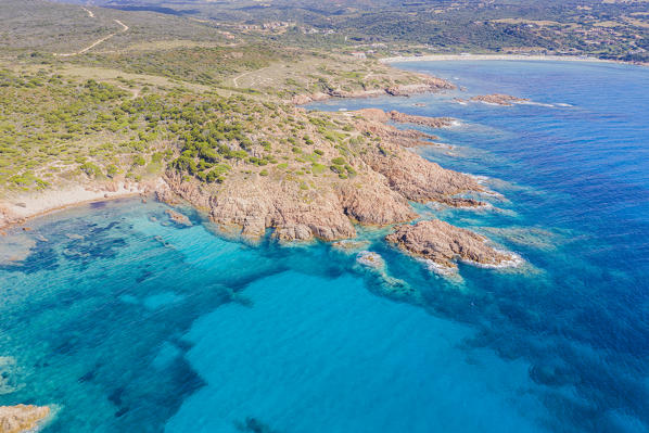 Punta Canneddi and Marinedda Beach, Trinità d'Agultu e Vignola, Olbia-Tempio, Sardinia, Italy