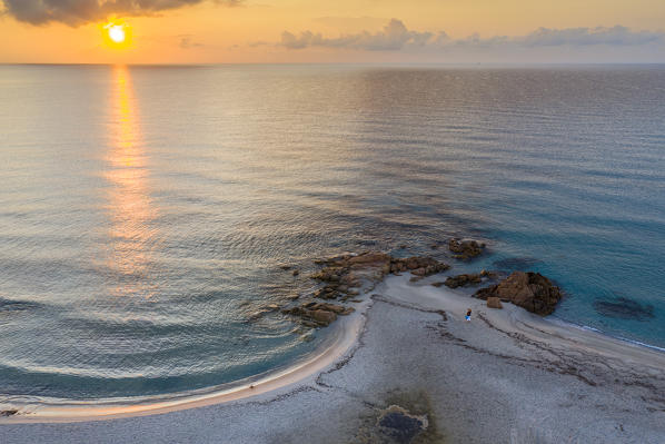 Berchida Beach in Siniscola, Nuoro, Sardinia, Italy