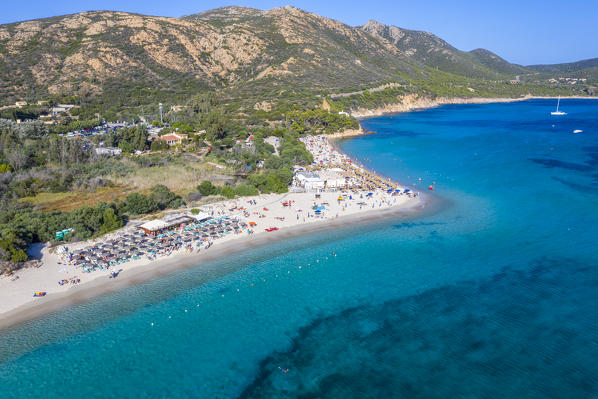 Tuerredda Beach, Teulada, Cagliari, Sardinia, Italy