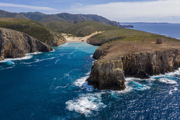 Cala Domestica Beach, Carbonia-Iglesias, Sardinia, Italy