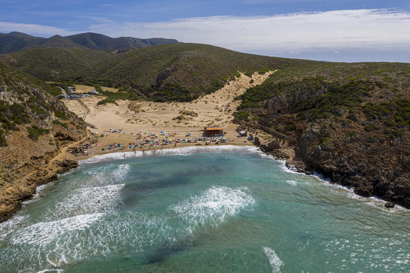 Cala Domestica Beach, Carbonia-Iglesias, Sardinia, Italy