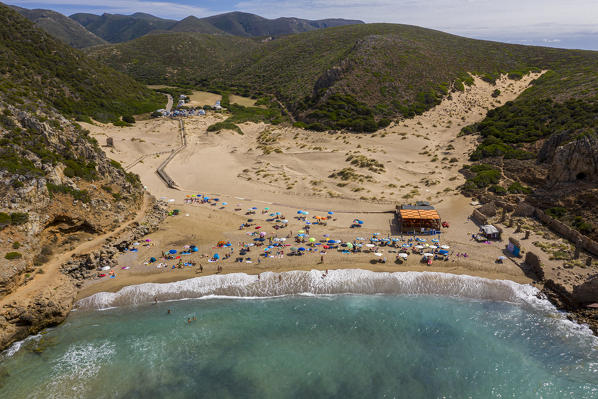 Cala Domestica Beach, Carbonia-Iglesias, Sardinia, Italy
