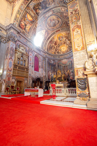 The apse of the Church of the Holy Spirit in the Saxon District
Europe, Italy, Lazio, Province of Rome, Rome