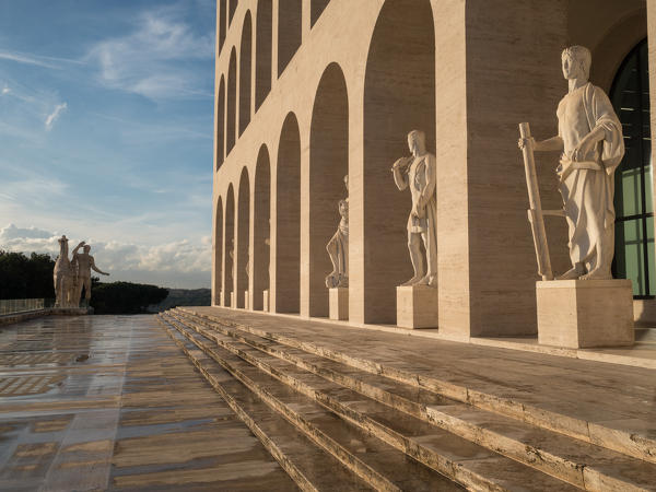 The Palazzo della Civiltà Italiana or Square Colosseum
Europe, Italy, Lazio Region, Province of Rome, Rome, Eur district