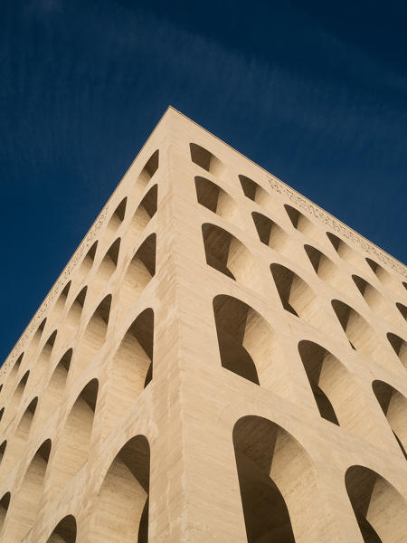 The Palazzo della Civiltà Italiana or Square Colosseum
Europe, Italy, Lazio Region, Province of Rome, Rome, Eur district