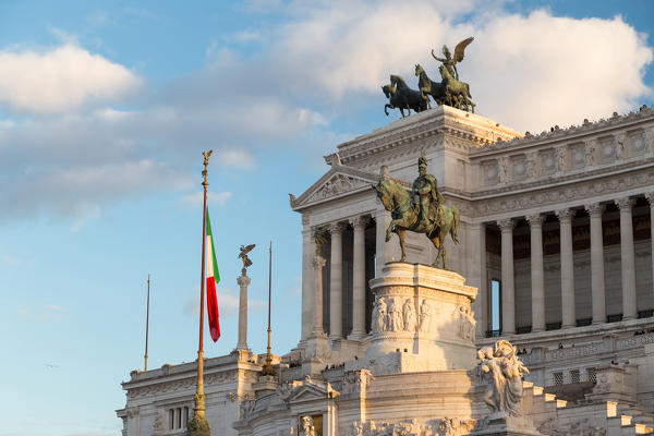 The Victor Emmanuel II Monument or Altare della Patria
Europe, Italy, Lazio Region, Province of Rome, Rome