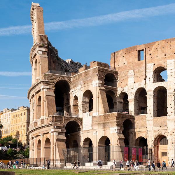The Colosseum.
Italy, Lazio, Province of Rome, Rome.