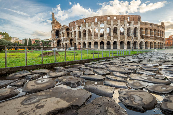 Italy, Lazio, Rome. Coliseum