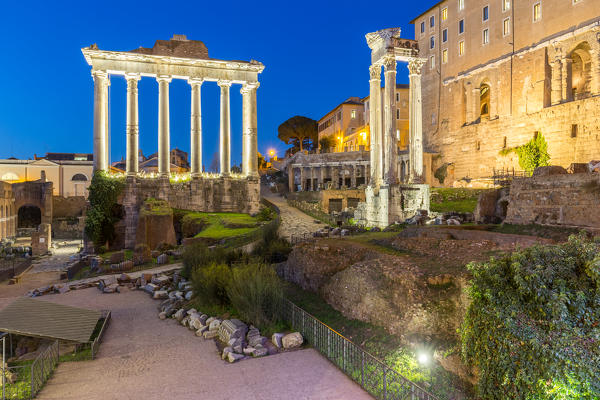 Italy, Lazio, Rome. Roman Forum