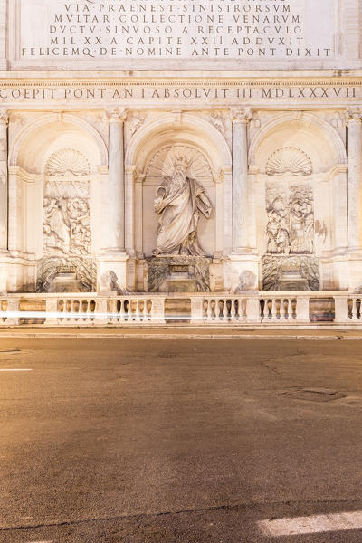 Italy, Lazio, Rome. Fontana dell'acqua Felice