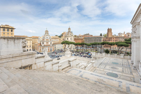 Altar of the Fatherland at Rome capital city
Europe, Italy, Lazio region, Roma district