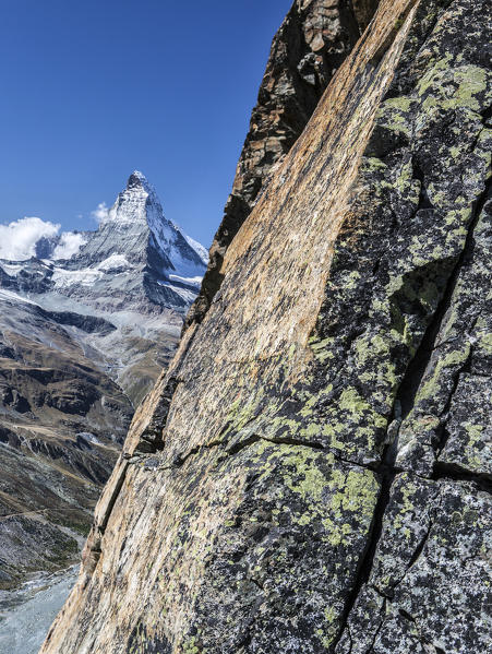 A look at the Matterhorn. Zermatt Canton of Valais Pennine Alps Switzerland Europe