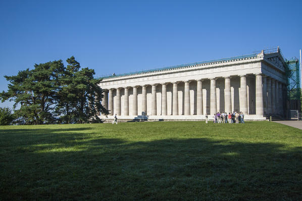 Walhalla Temple Regensburg Bavaria Southern Germany Europe