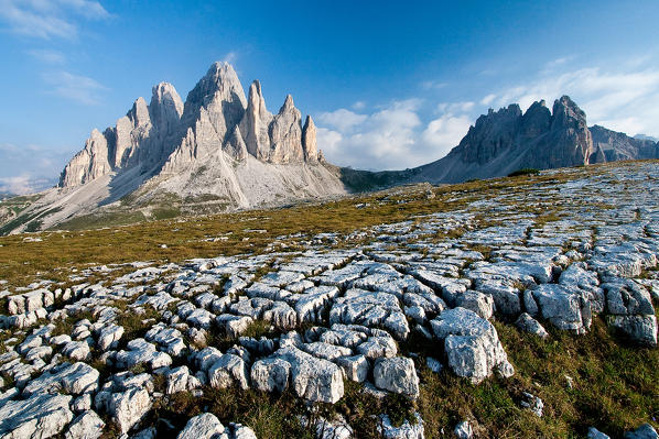 Tre Cime di Lavaredo. Dolomites Trentino Alto Adige Italy Europe