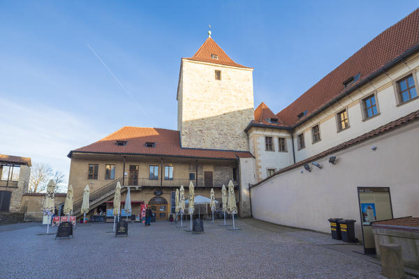 View of Prague Castle the largest ancient castle in the world Czech Republic Europe