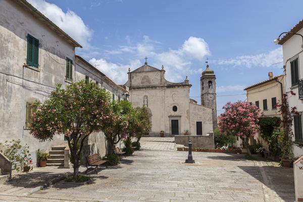 Church of Sant'Ilario in Campo, Elba Island, Livorno Province, Tuscany, Italy