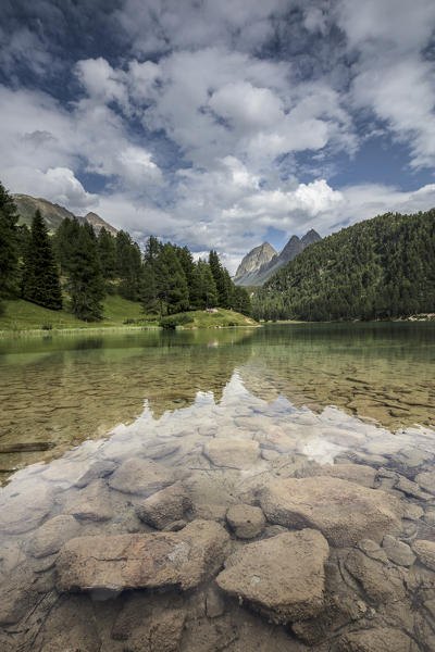 Lai da Palpuogna (Palpuognasee), Bergün, Albula Pass, canton of Grisons, Switzerland