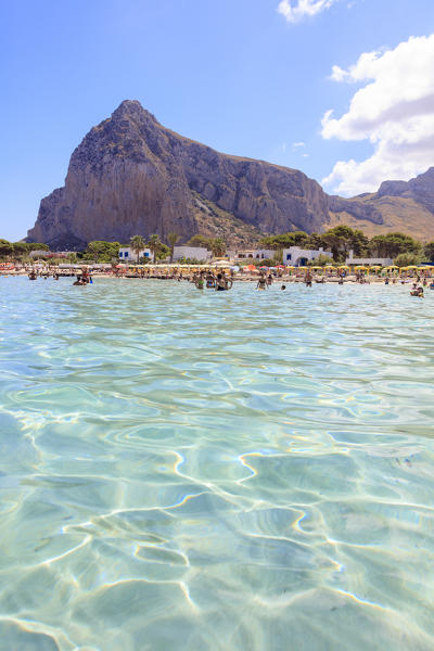 Crystalline sea, San Vito Lo Capo, province of Trapani, Sicily, Italy